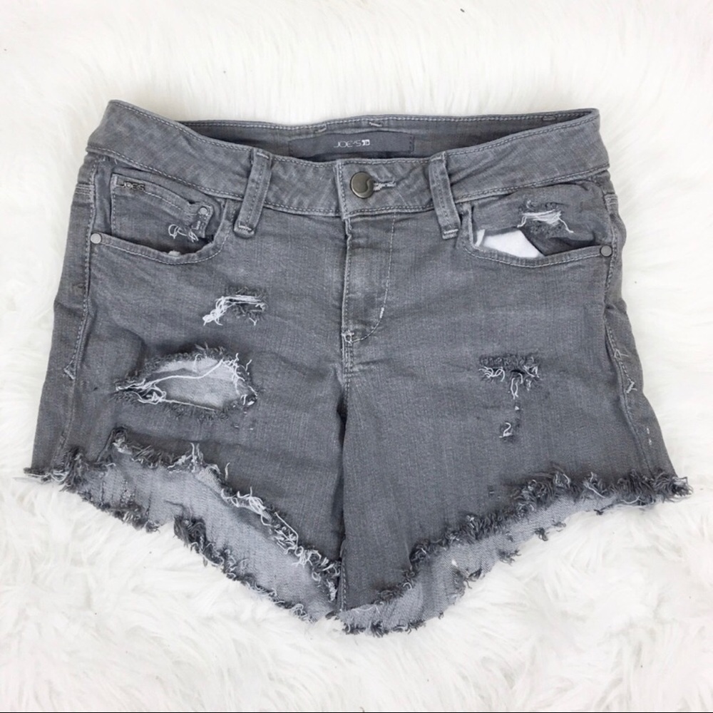Joe’s Jeans // Gray Distressed Shorts